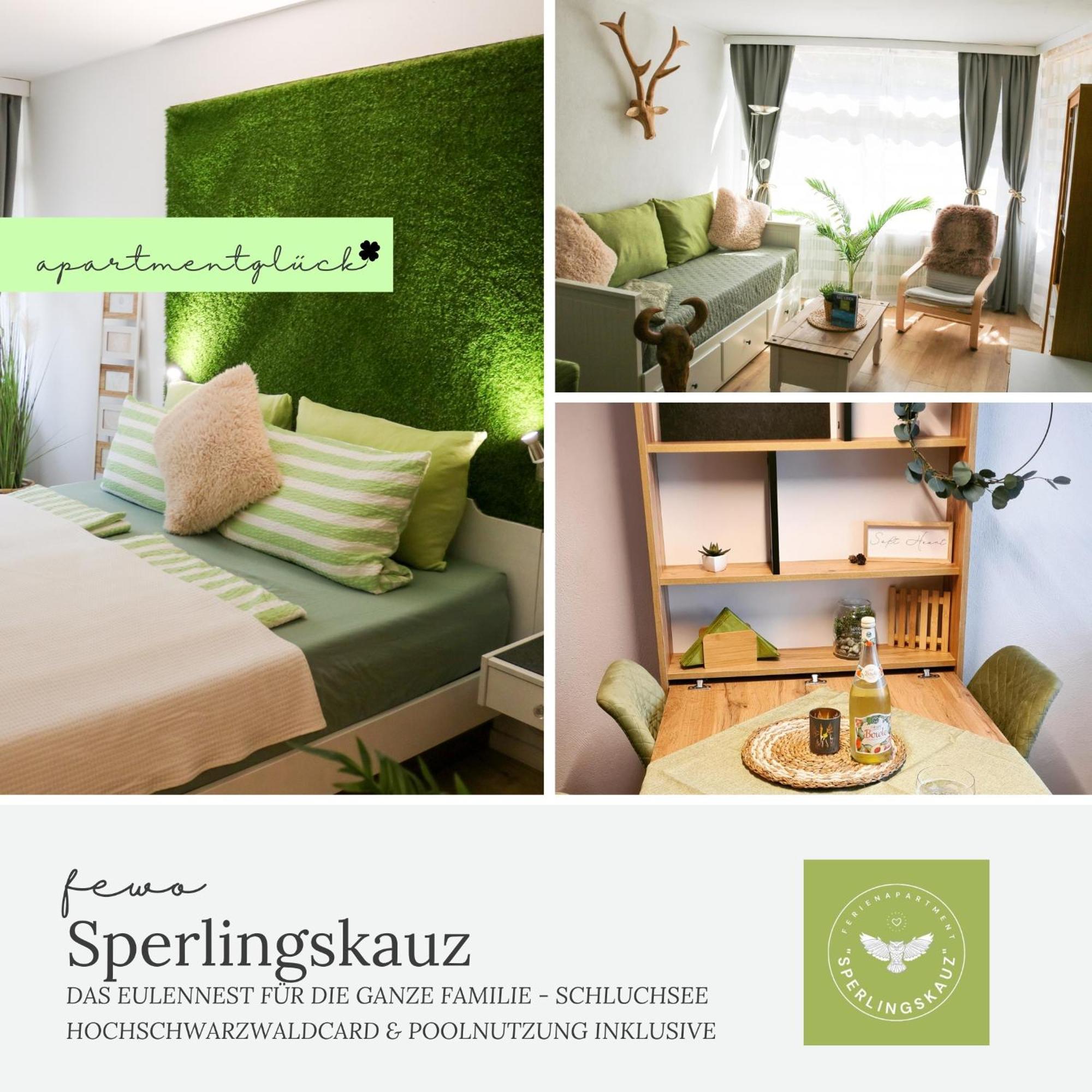 Fewo Sperlingskauz Mit Pool, Sauna & Hochschwarzwaldcard Schluchsee Bagian luar foto